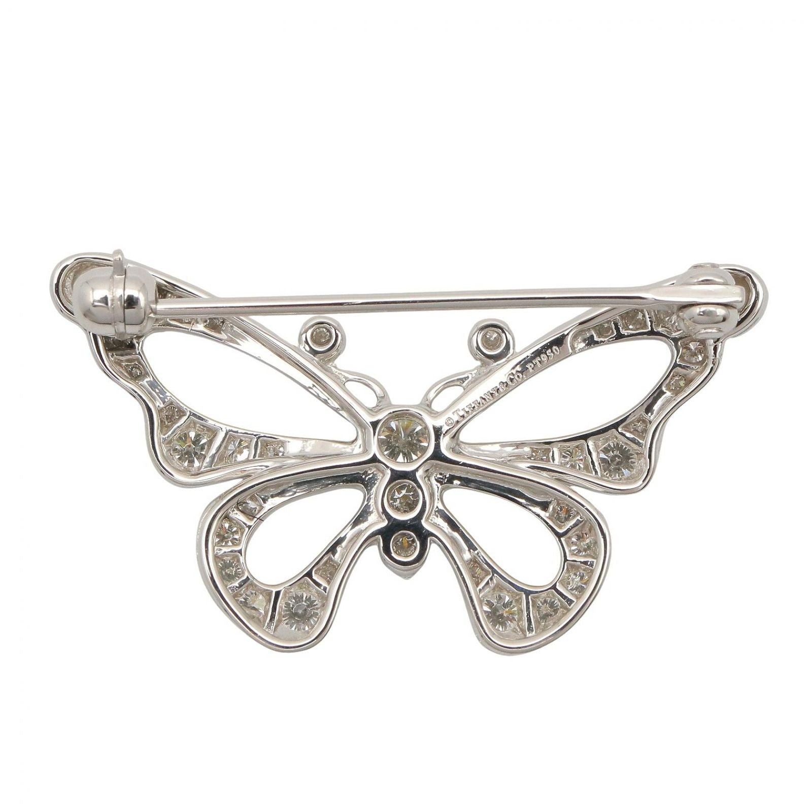 Tiffany Broach Corsage Co Pt950 Used A