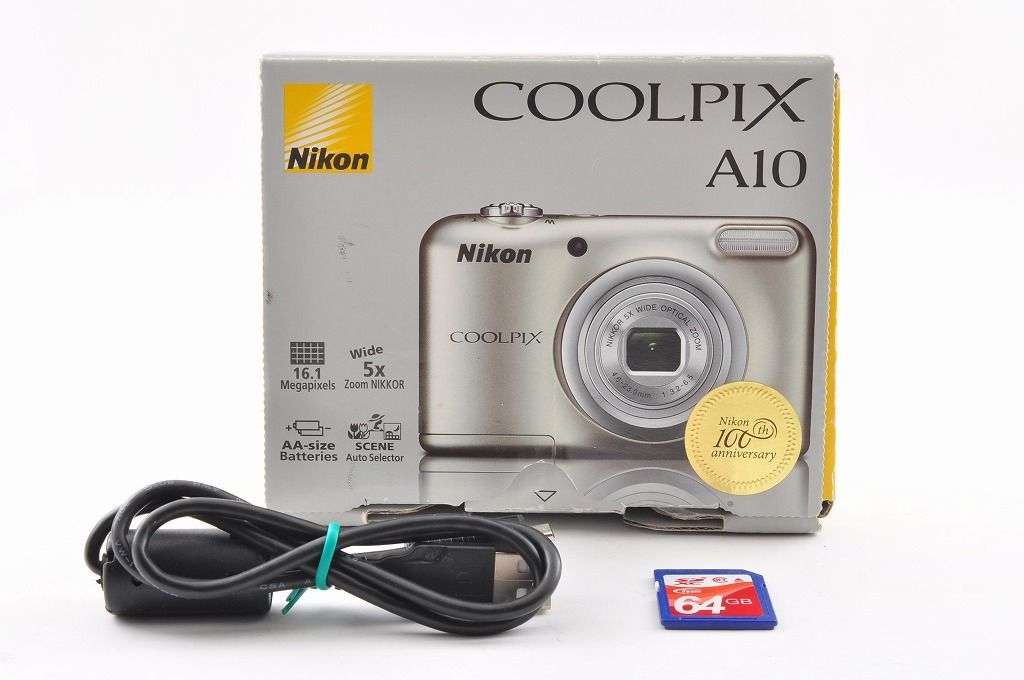 Nikon Compact Digital Camera 2 Coolpix A10 3 1614 5 1471