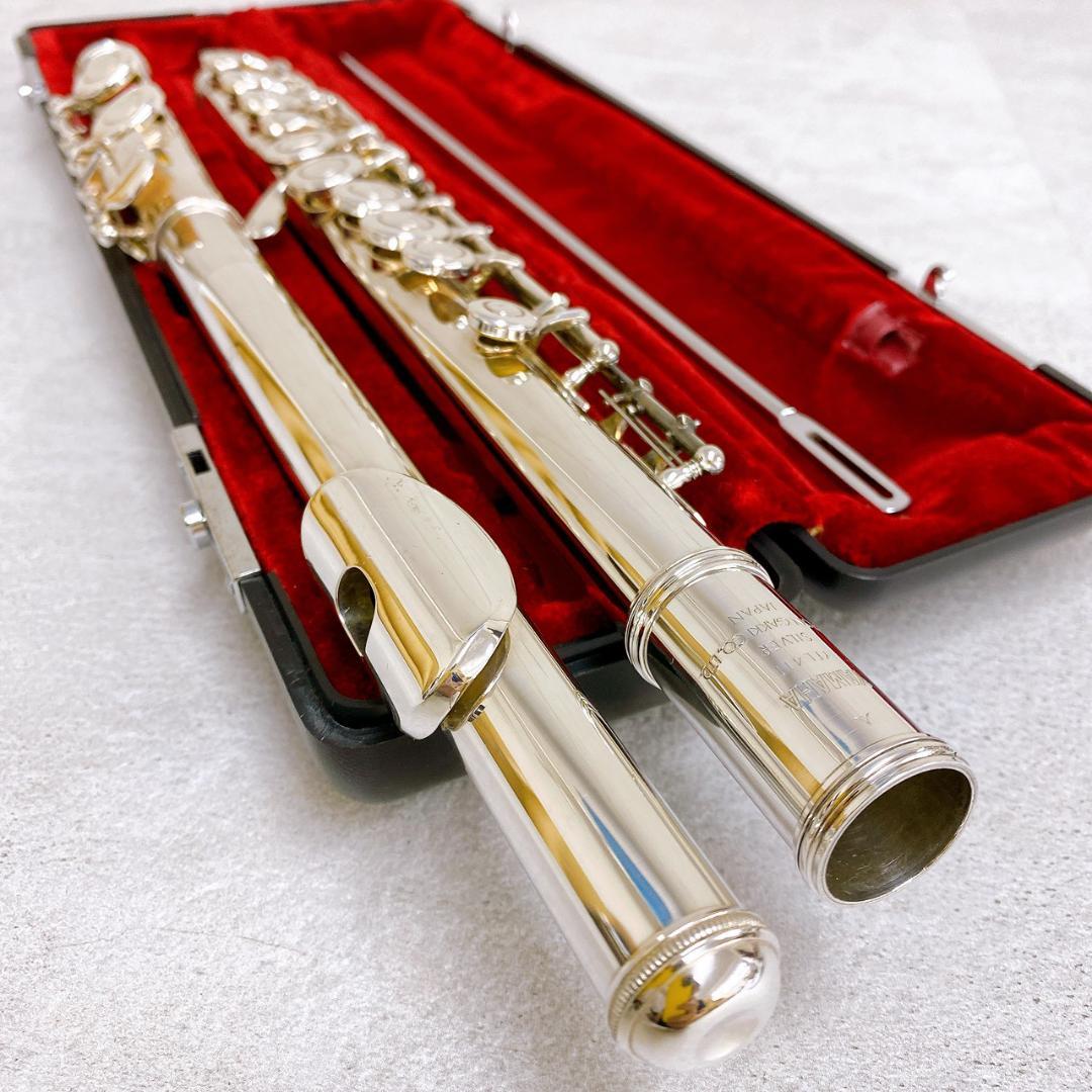 Yamaha Wind Instruments Brass Band Yfl411 Silver