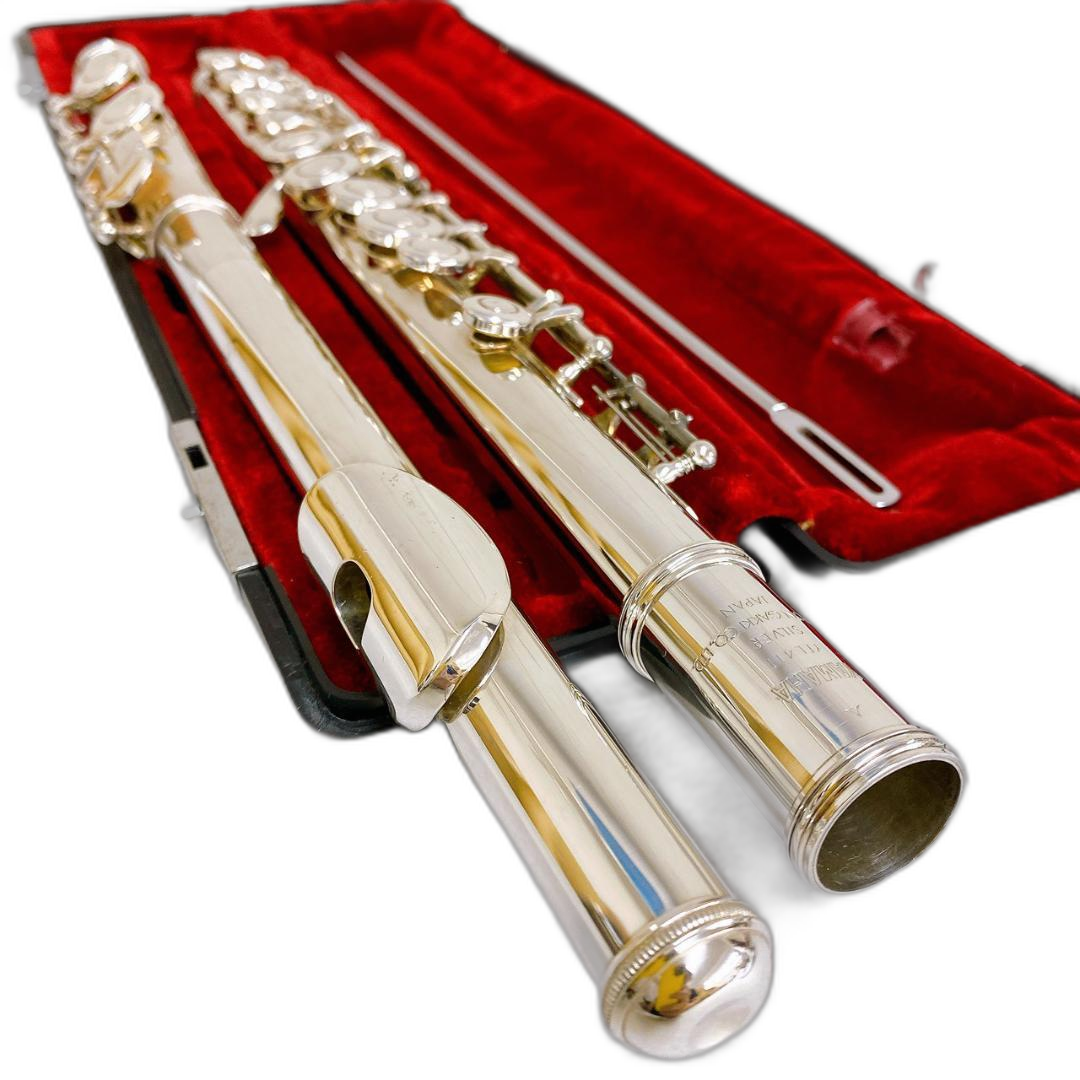 Yamaha Wind Instruments Brass Band Yfl411 Silver