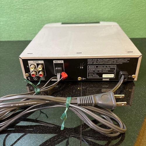 Sony Cd, Md Cassette Decks 2 Tc-Tx515