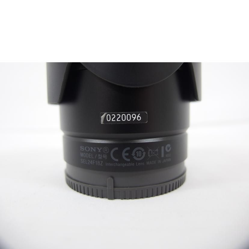 Sony Video Camera Lens Aps C Sel24F18Z Ab 18