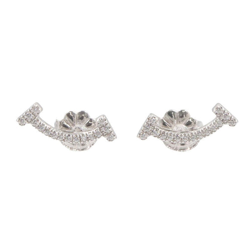 Tiffany Earrings (For One Ear) Co T 60150739 K18Wg Used A