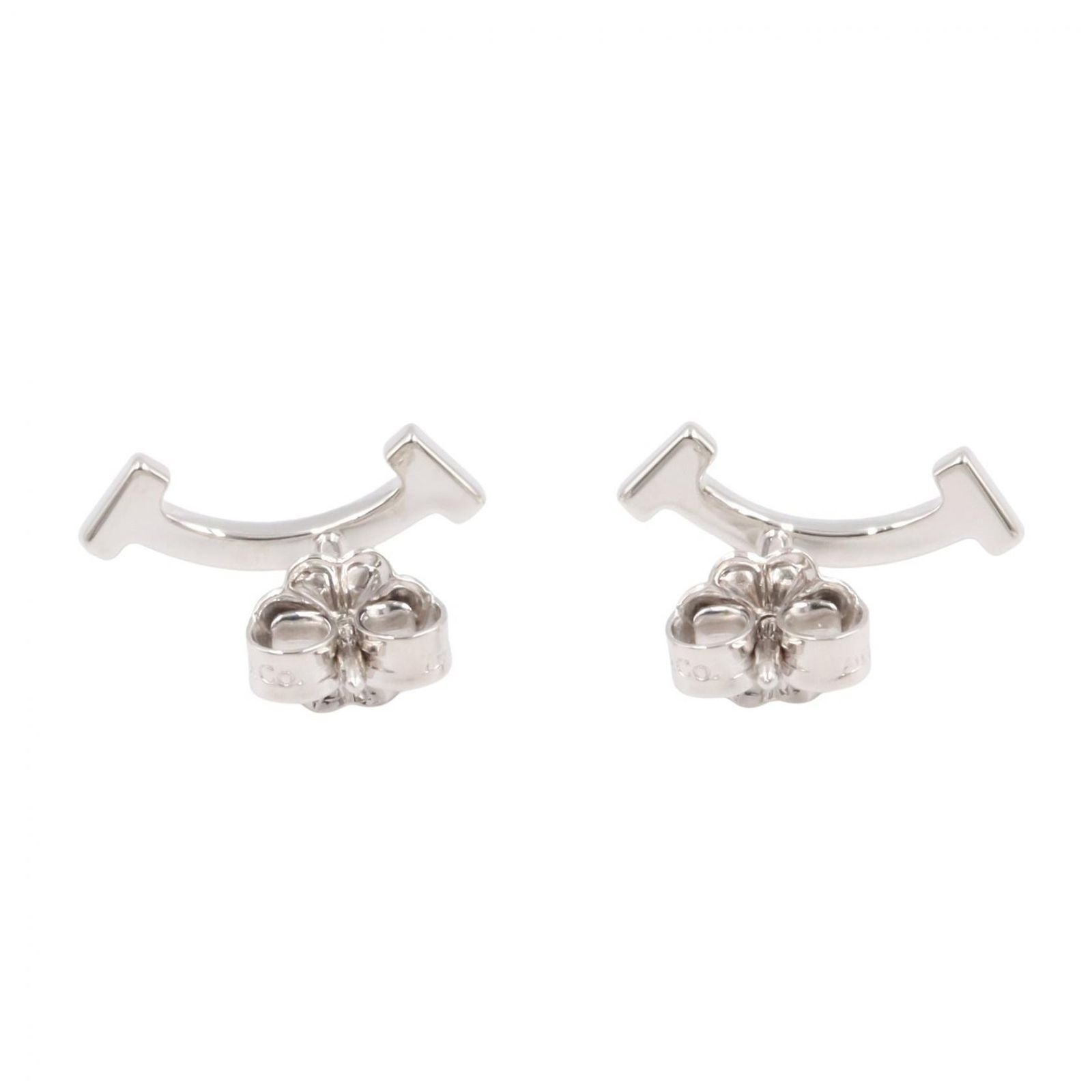 Tiffany Earrings (For One Ear) Co T 60150739 K18Wg Used A