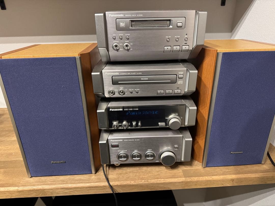 Panasonic Cd Md Cassette Deck Hd55