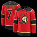 T -Shirt Mens Fanatics Brady Tkachuk Red Ottawa Senators Alternate Premium