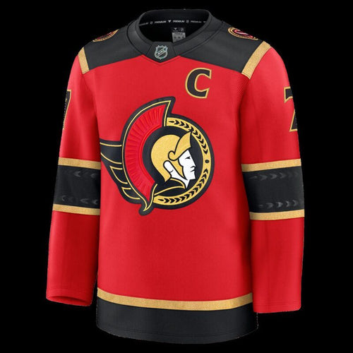 T -Shirt Mens Fanatics Brady Tkachuk Red Ottawa Senators Alternate Premium