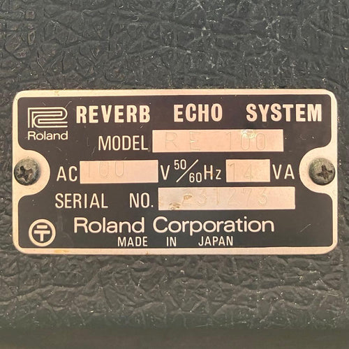 Roland Recording Effects Units Re 100 Space Echo Res