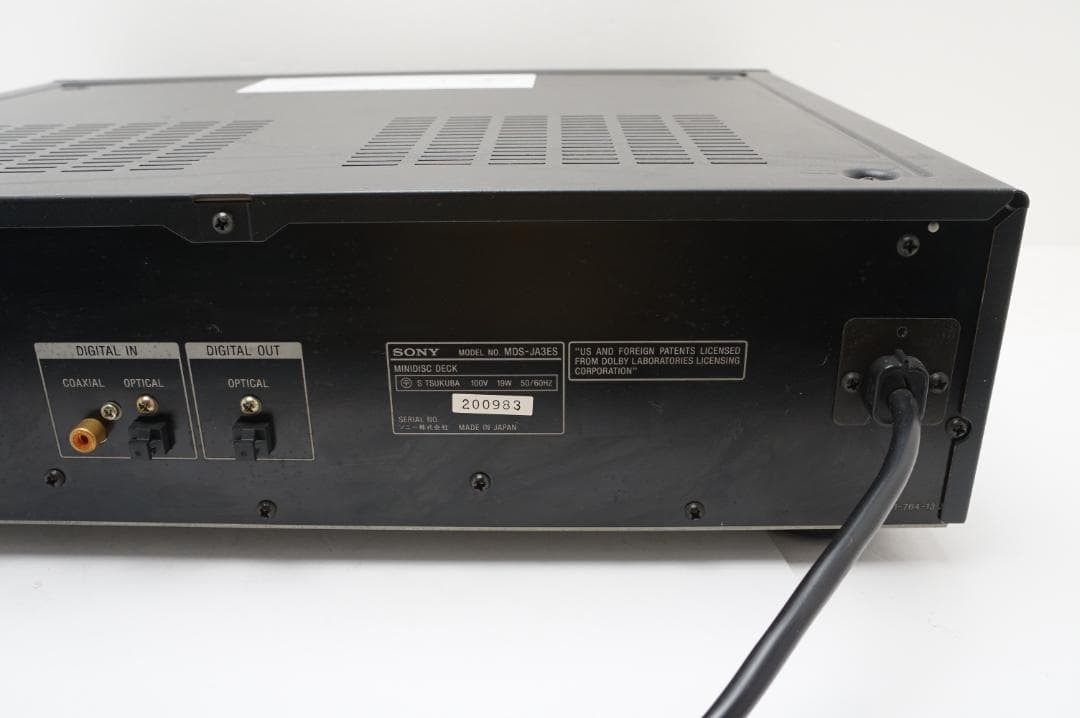 Cd Sacd Players Sony Mds-Ja3Es Md