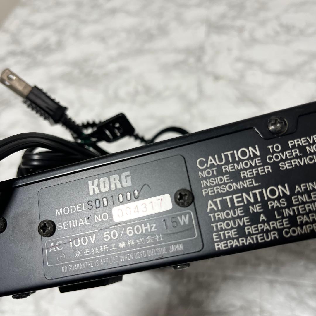 Korg Guitar Effector Sdd-1000 Digital Delay