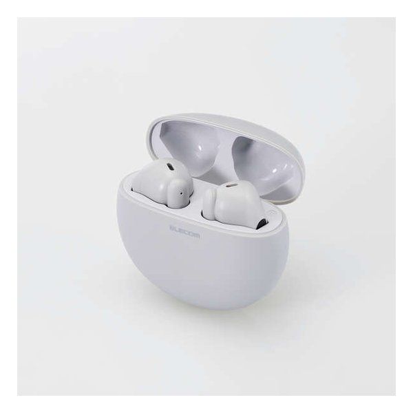 Elecom Wireless Headphones Bluetooth Lbt-Tws17Gy (2590344)