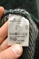 Needles Cardigan Mohair Diamond M Green