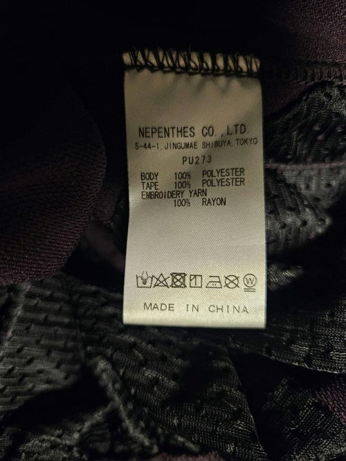 Needles Slacks Track Pant Dark Purple S