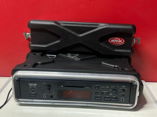 Cd Md Cassette Deck Tascam Md-350 Skb