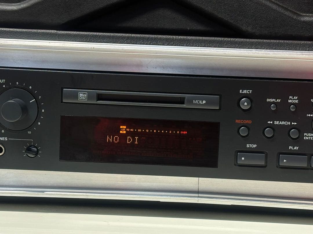 Cd Md Cassette Deck Tascam Md-350 Skb