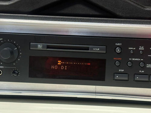 Cd Md Cassette Deck Tascam Md-350 Skb