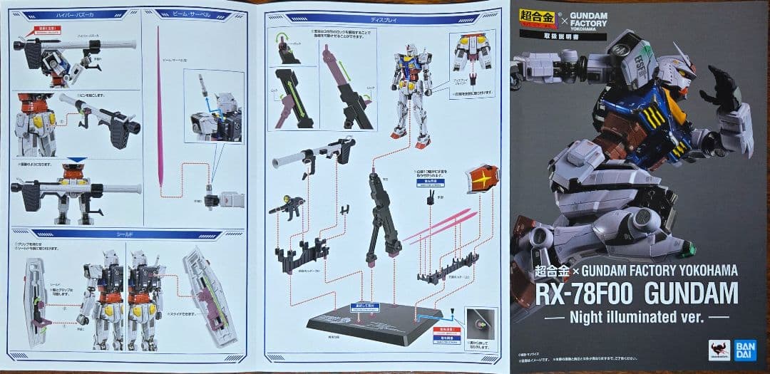 Premium Bandai Other Rx-78F00 Gundam -Night Illuminated Ver.-