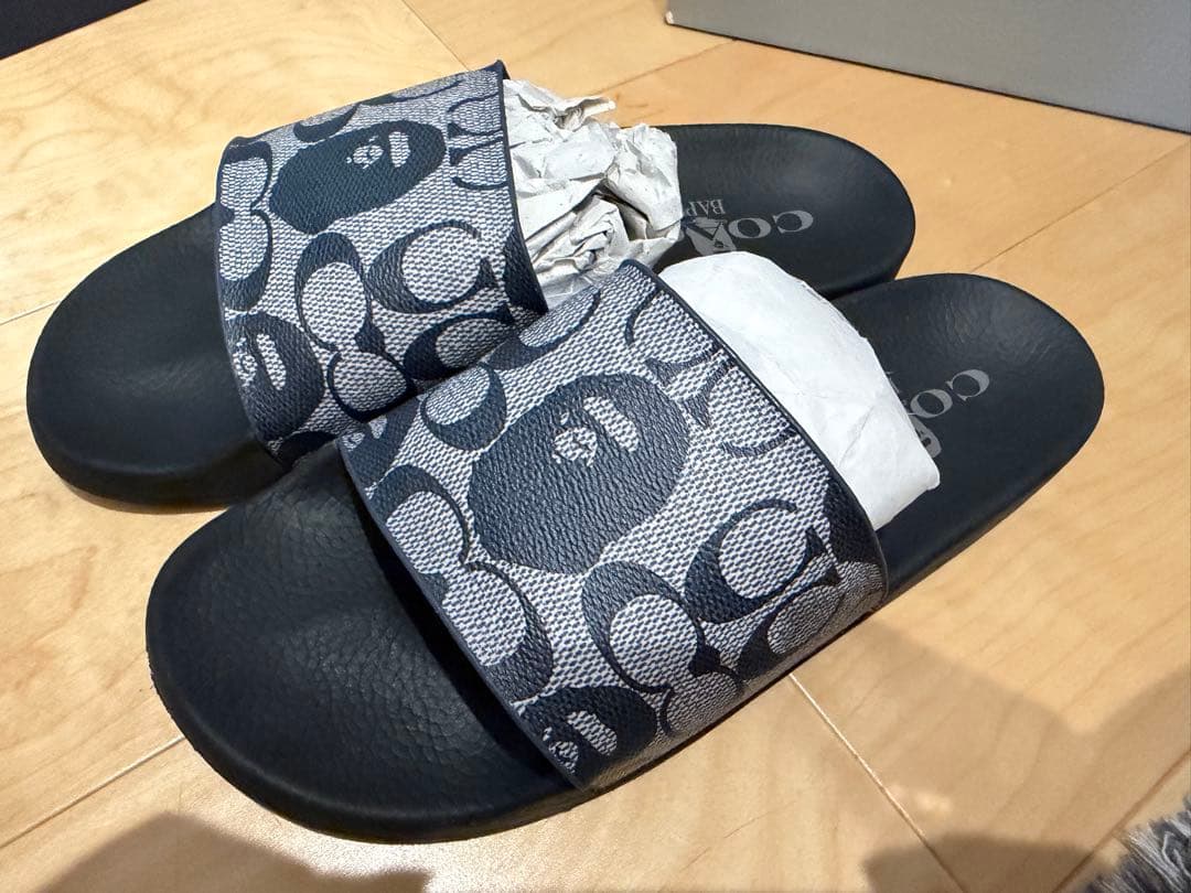 A Bathing Ape Sandals Bape X Coach Slider 10 28.0