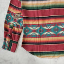 Double Rl Denim Shirts Dungaree Rrl Serape Western Shirt M