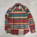 Double Rl Denim Shirts Dungaree Rrl Serape Western Shirt M