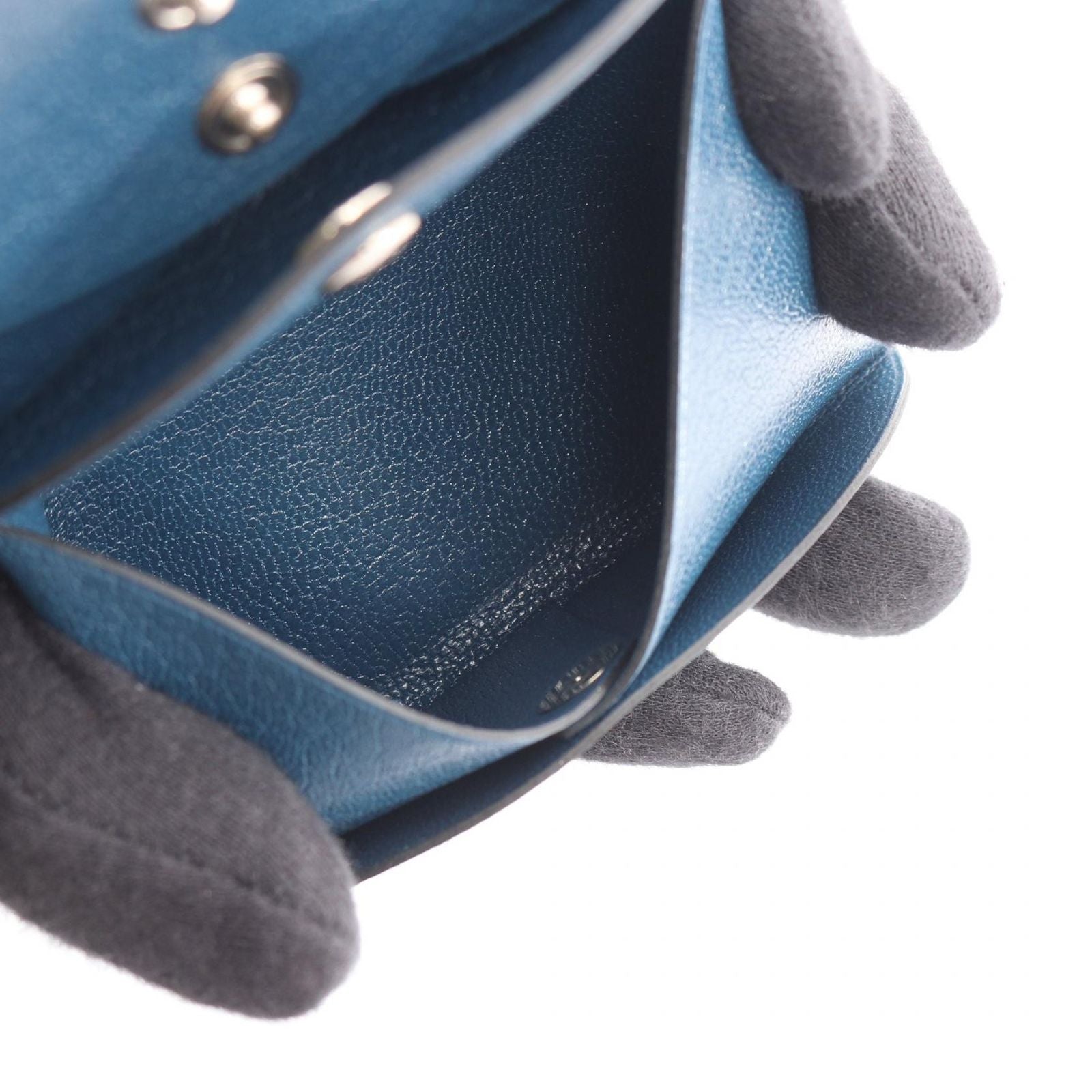 Hermes Coin Case Purse Used A