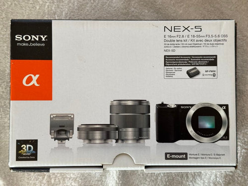 Sony Mirrorless Interchangeable Lens Cameras Nex 5