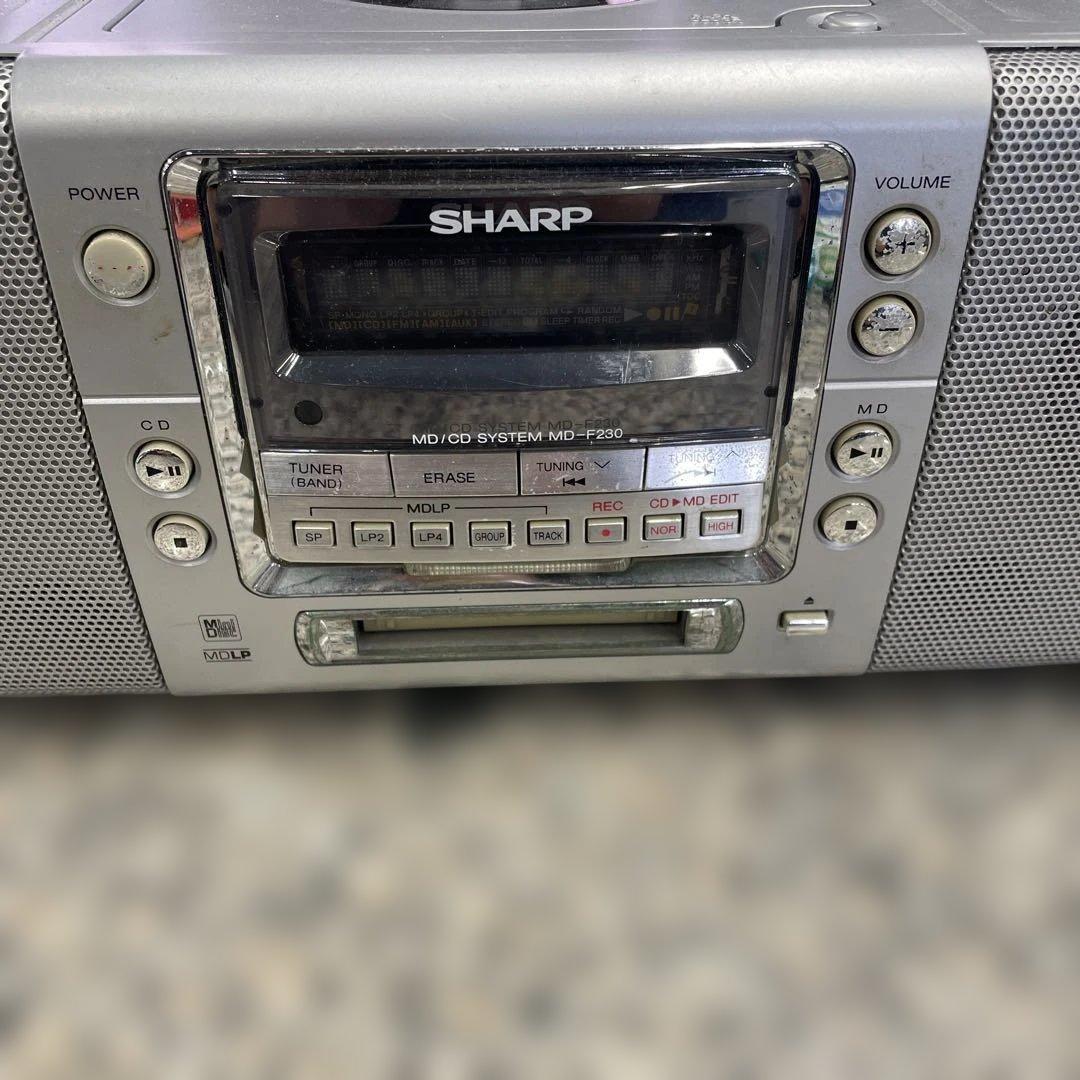 Sharp Cd, Md Cassette Decks Md/Cd Md-F230-S 2003