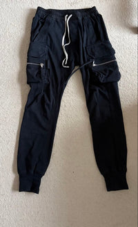 Rick Owens Work Pants, Cargo Painter'S Ru17S9390-Ba 50