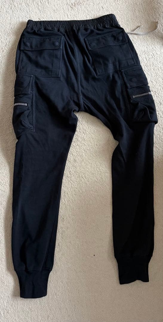 Rick Owens Work Pants, Cargo Painter'S Ru17S9390-Ba 50