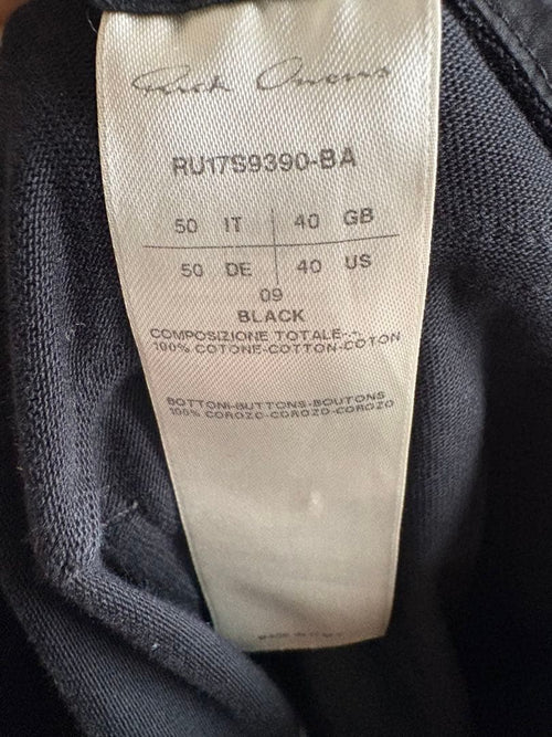 Rick Owens Work Pants, Cargo Painter'S Ru17S9390-Ba 50