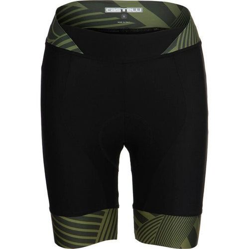 Casual Pants Castelli Sublime Edition Short Womens Blacksagedeep Green