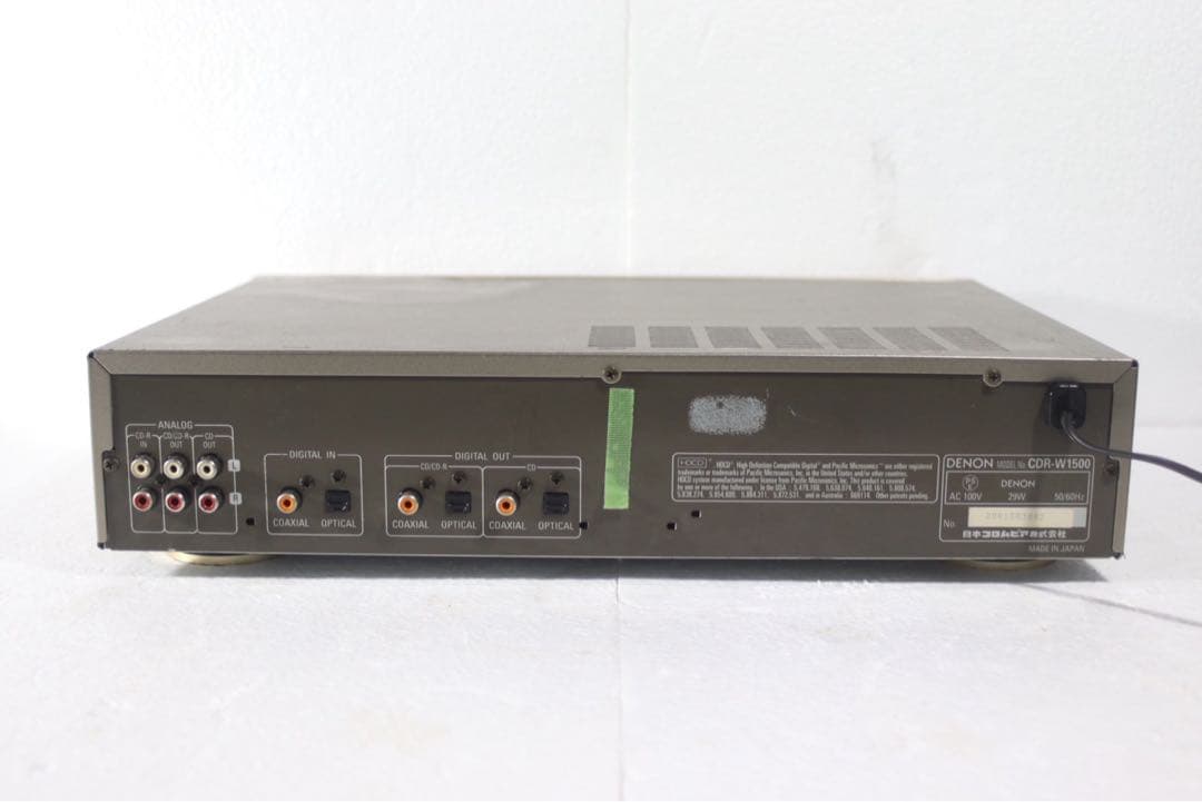 Denon Cd Sacd Player Cdr-W1500