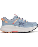 Leica Sneakers Ryka Womens Treetop Trail Walking Ashley Blue Leathermesh
