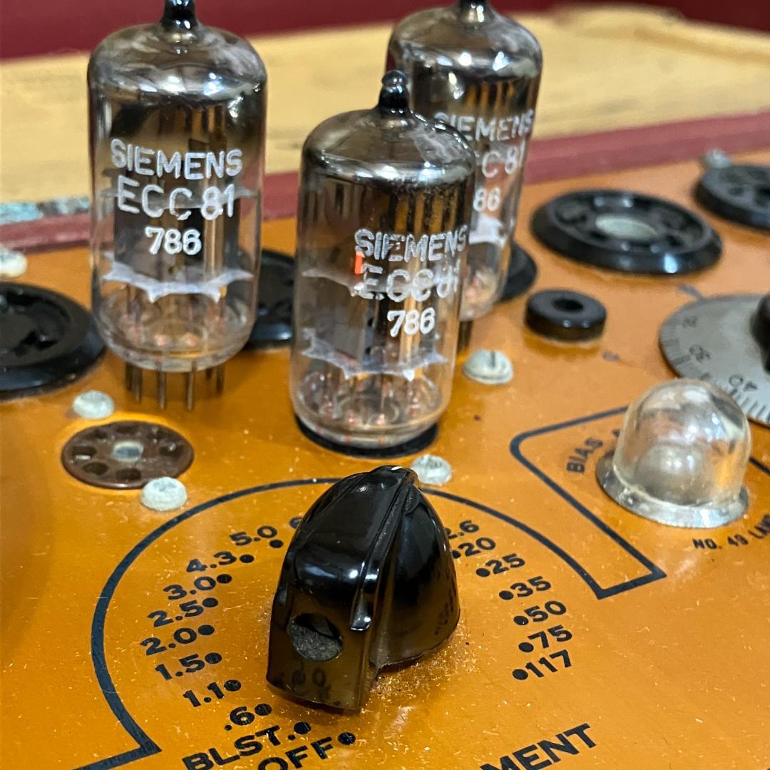 Siemens Vacuum Tubes Ecc81 2 12At7
