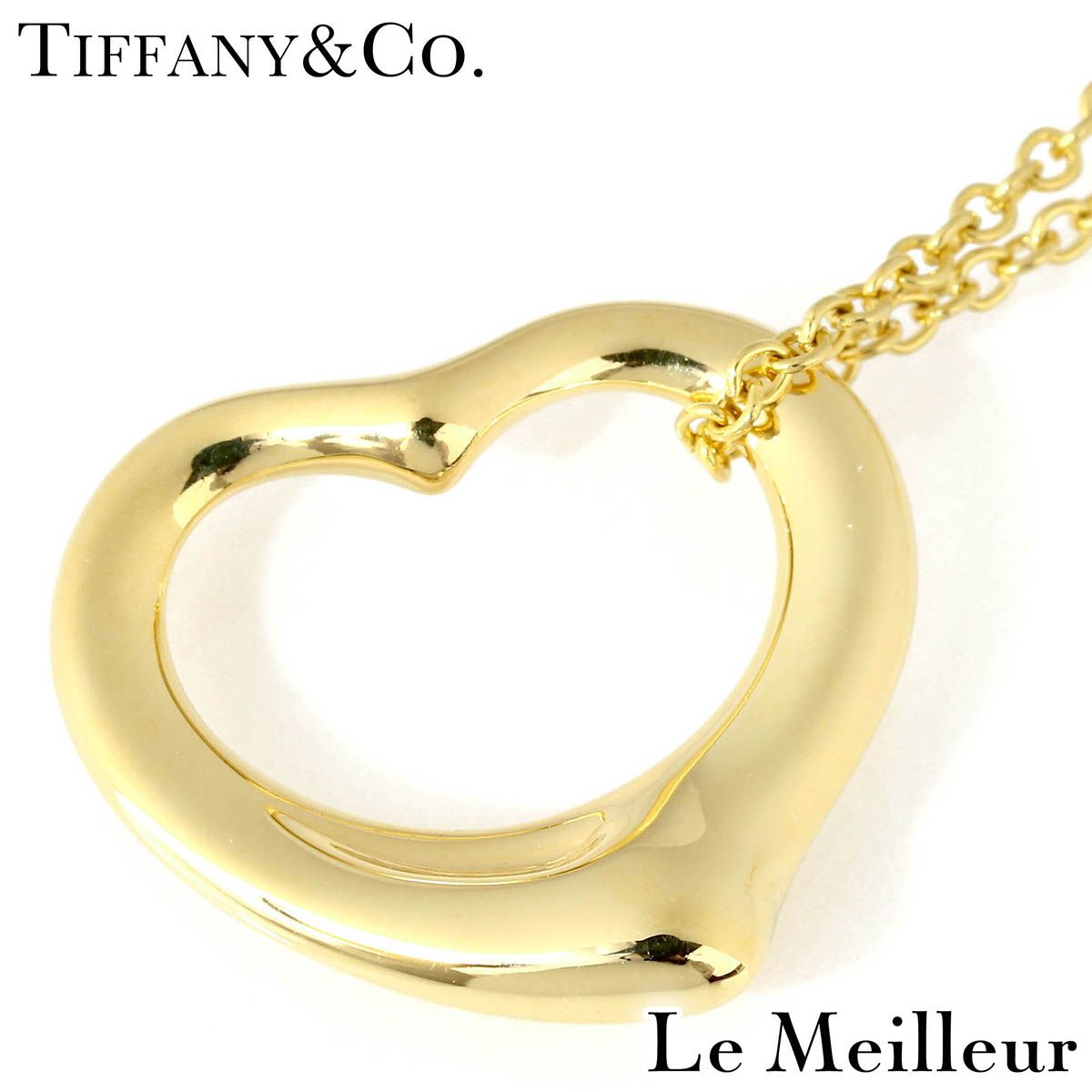 Tiffany Necklace Tiffany&Co. K18Yg Ok