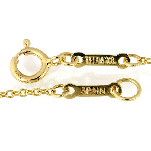 Tiffany Necklace Tiffany&Co. K18Yg Ok