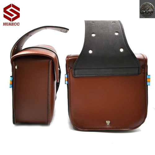 No Brand Others Pair Motorbike Motorcycle Saddle Bags Side Tool Storage Bag
