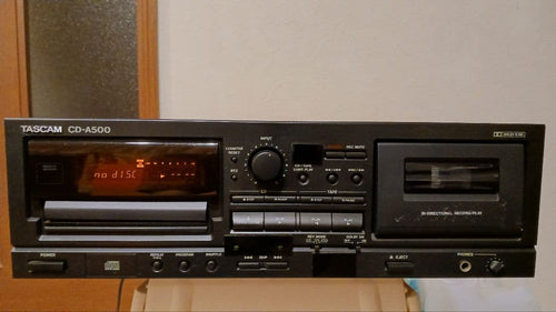 Tascam Cd, Md Cassette Decks Cd-A500