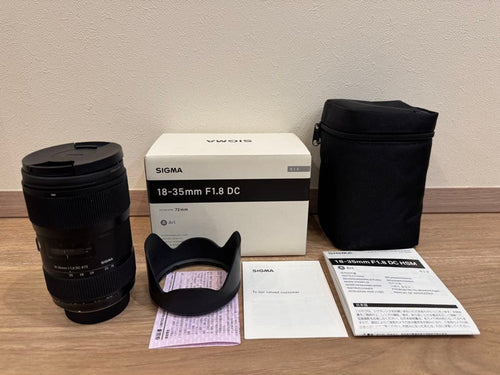 Sigma Zoom Lenses 18-35Mm F1.8 Dc Hsm Art Nikon