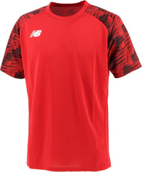 New Balance Shirt Jmtf1417 Red (Nv) (Wt) (Ryb) (Rd)
