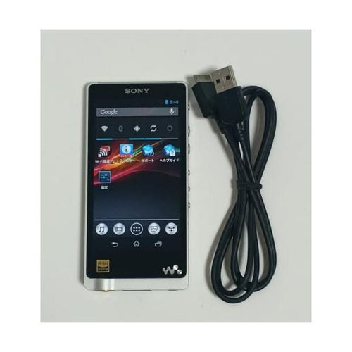 Sony Silver Car Zx 128Gb Android Nw-Zx1/S