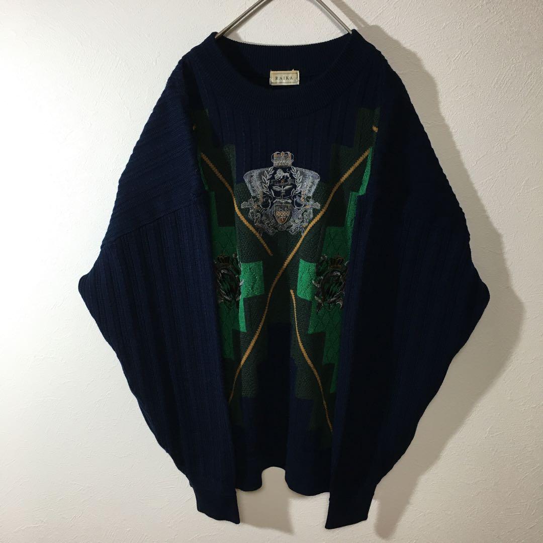 Vintage Knitted Tops Sweaters L