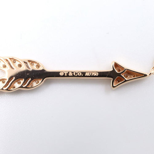 Tiffany Necklace Co K18Pg Used A