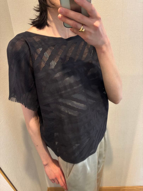 Pleats Please Short Sleeve Issey Miyake