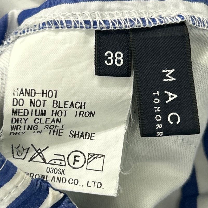Macphee Casual Pants Tomorrowland 12-04-52-04331 100% 38 M