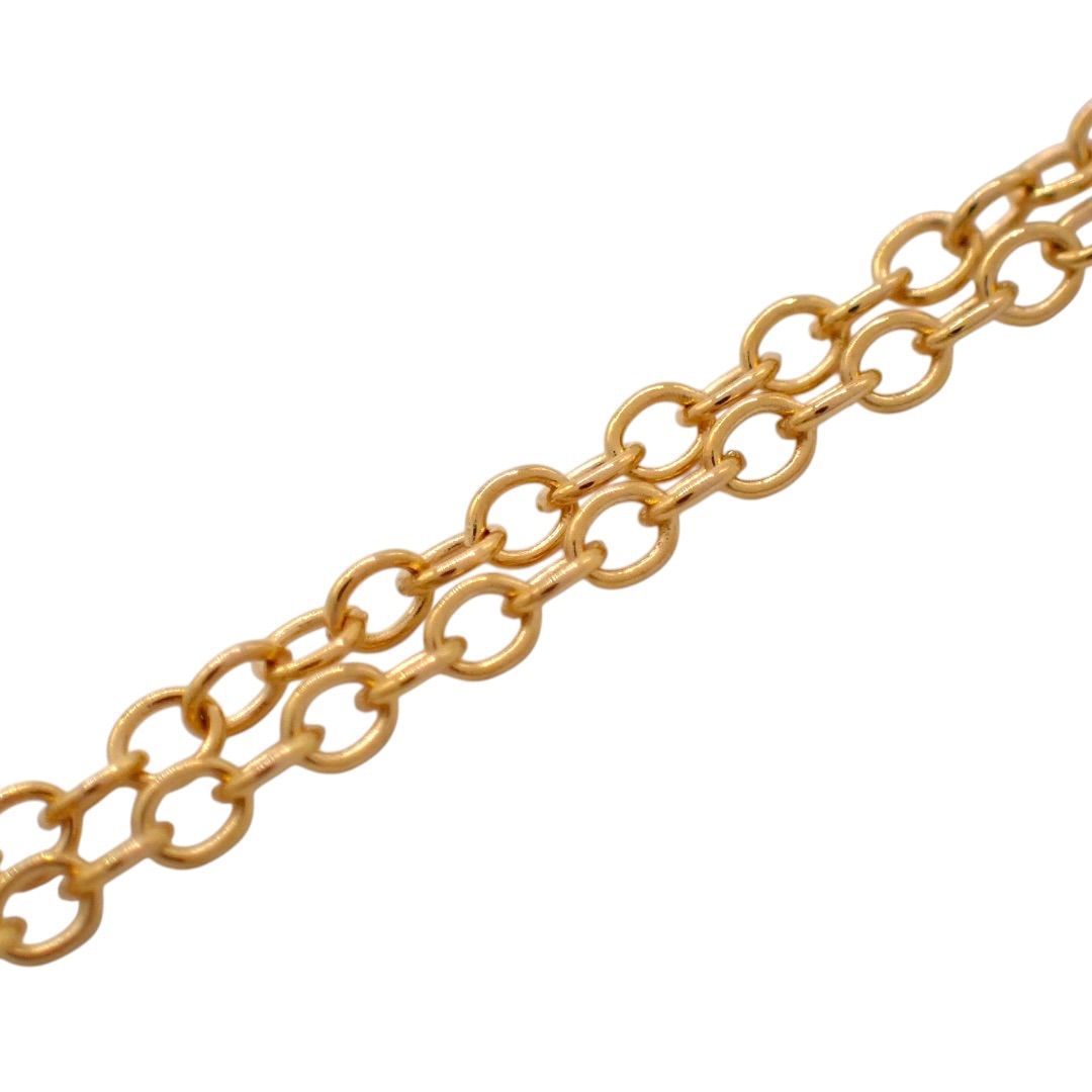 Tiffany Necklace Co. 750 K18 12.9G 4978