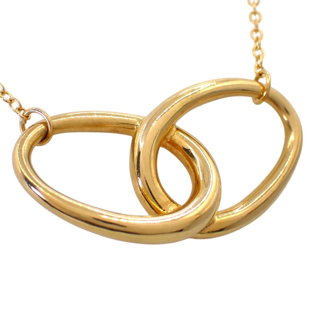 Tiffany Necklace Co. 750 K18 12.9G 4978