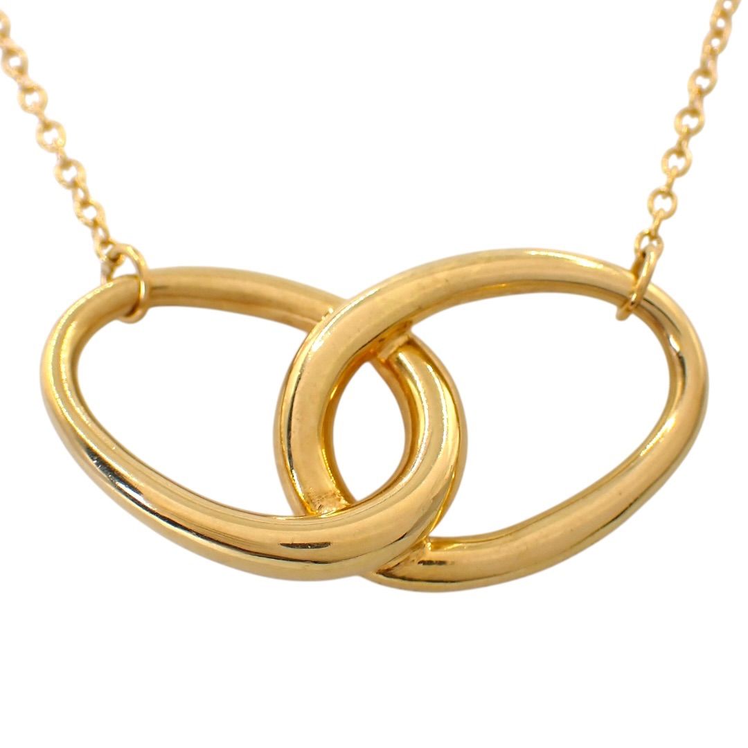 Tiffany Necklace Co. 750 K18 12.9G 4978