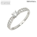 Tiffany Ring Tiffany&Co. 7.5 0.20Ct Pt Harmony Diamond 90324304