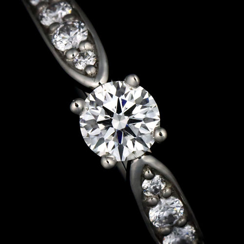 Tiffany Ring Tiffany&Co. 7.5 0.20Ct Pt Harmony Diamond 90324304